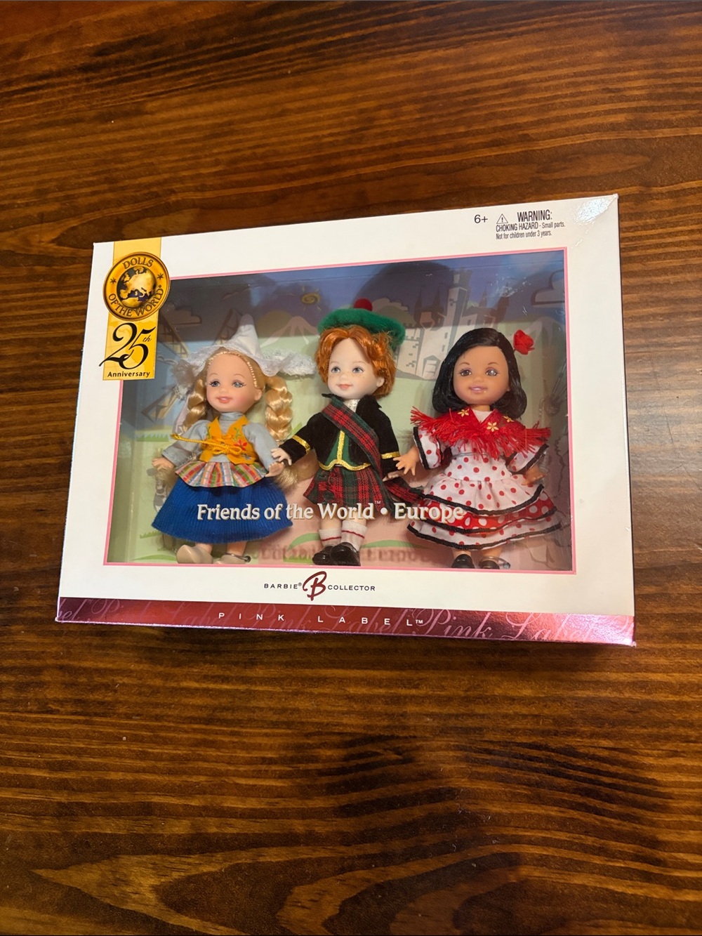 2004 Barbie Kelly Friends of The World Europe Doll Set